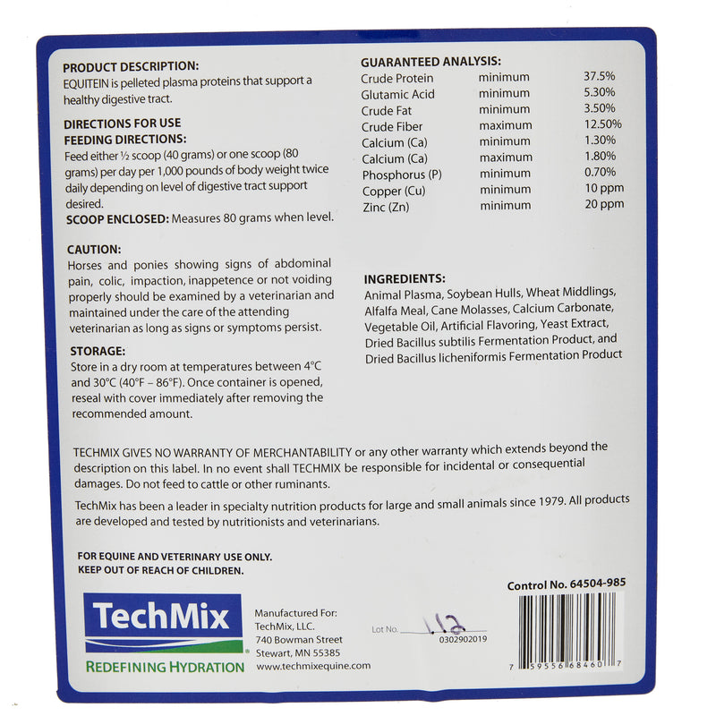 Techmix Colostru-Boost Recovery Pellets 10lb