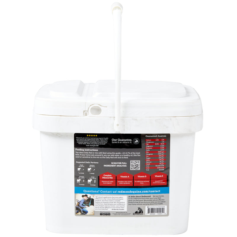 Redmond Equine Daily Red Fortified Minerals 25lb