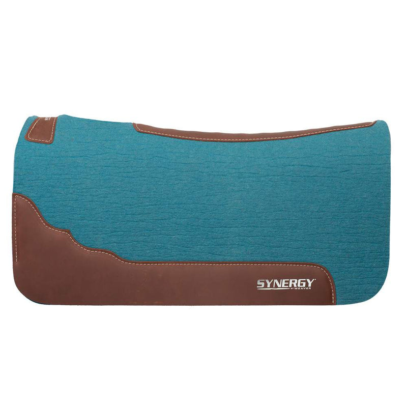 1in Synergy Contoured Steam Pressed Merino Wool Felt Saddle Pad