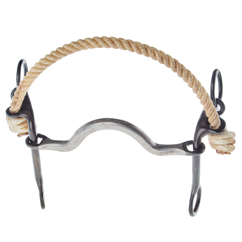 Dutton Bits Low Port Mullen Rope Nose Gag