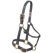 Adjustable Chin and Throat Snap Triple-Ply Nylon Halter