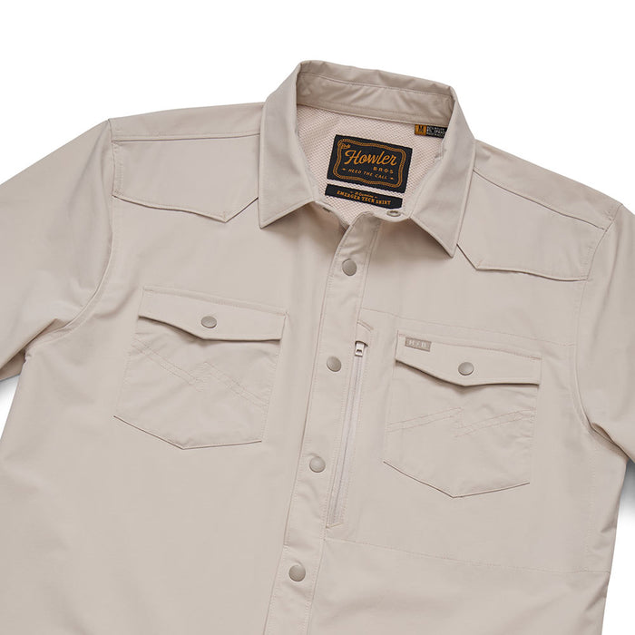 Howler Brothers Men's Emerger Tech Chalk Long Sleeve Shirt