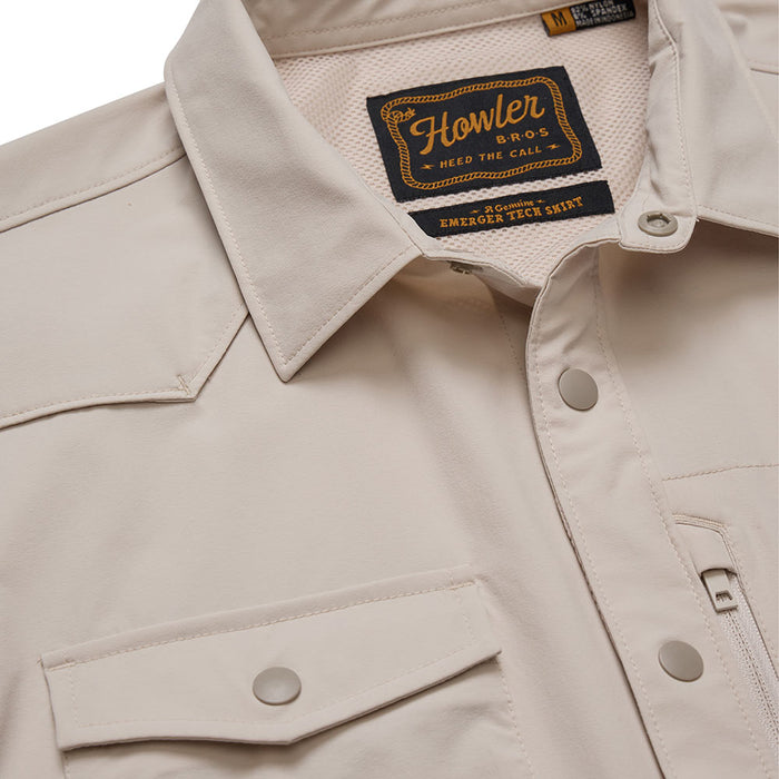 Howler Brothers Men's Emerger Tech Chalk Long Sleeve Shirt