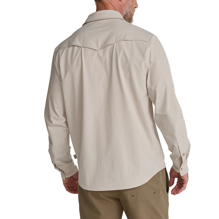 Howler Brothers Men's Emerger Tech Chalk Long Sleeve Shirt