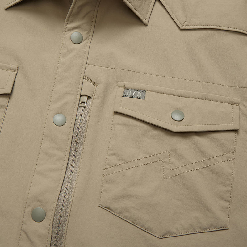 Howler Brothers Men's Emerger Tech Driftwood Shirt