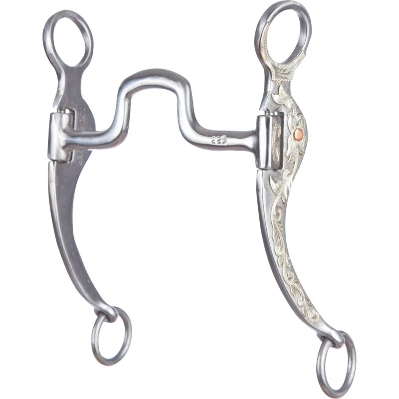 Loose Shank Square Port Mouth Horse Bit