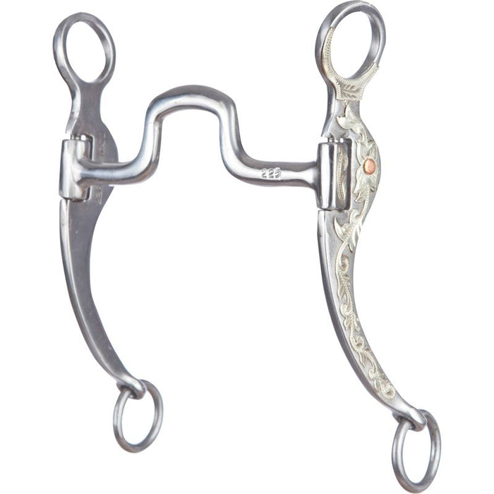 Loose Shank Square Port Mouth Horse Bit