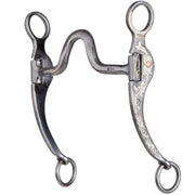 Floral Cheek Solid Port Bit