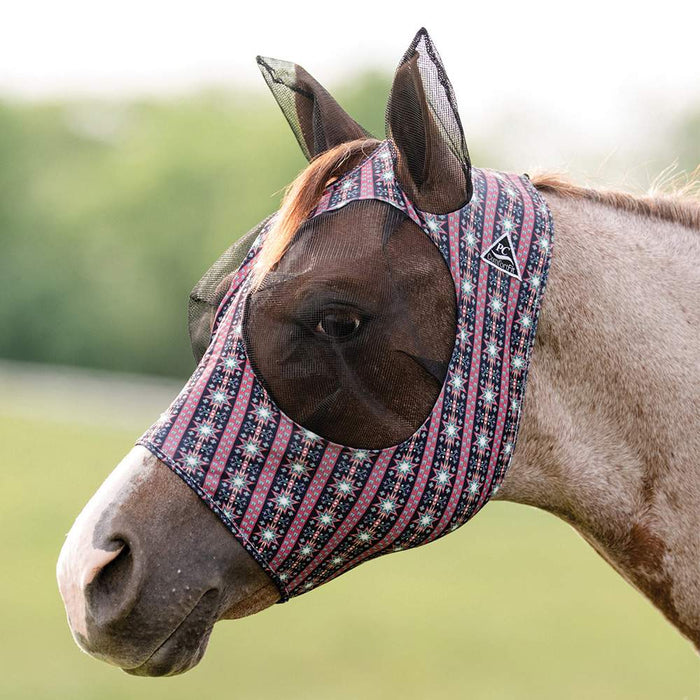 Pattern Comfort Fit Fly Mask