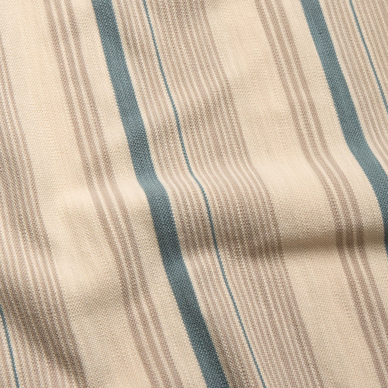 Howler Brothers Men's Old Bill Stripe Limestone Ranchero Polo