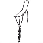 Jarett Freeman/ Mule Tape Halter with Genuine Turquoise Stones