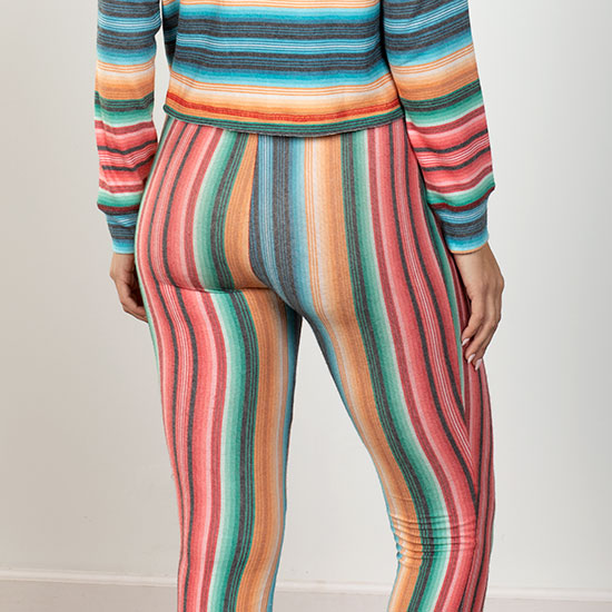 Rock & Roll Denim Serape Lounge Pants