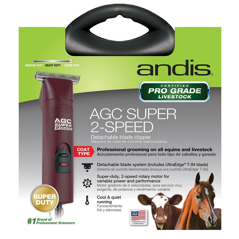 Andis Clipper AGC Super 2-Speed Clipper with T-84 Blade