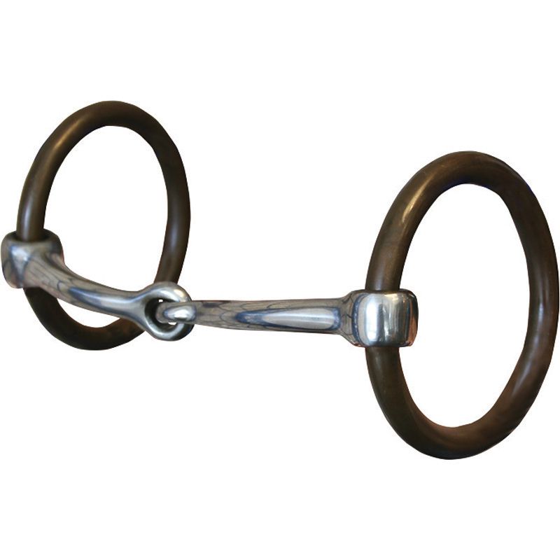 Mikmar Cupreon Loose Ring Snaffle with French Link Roller Mouthpiece –  Mikmar Bit Company