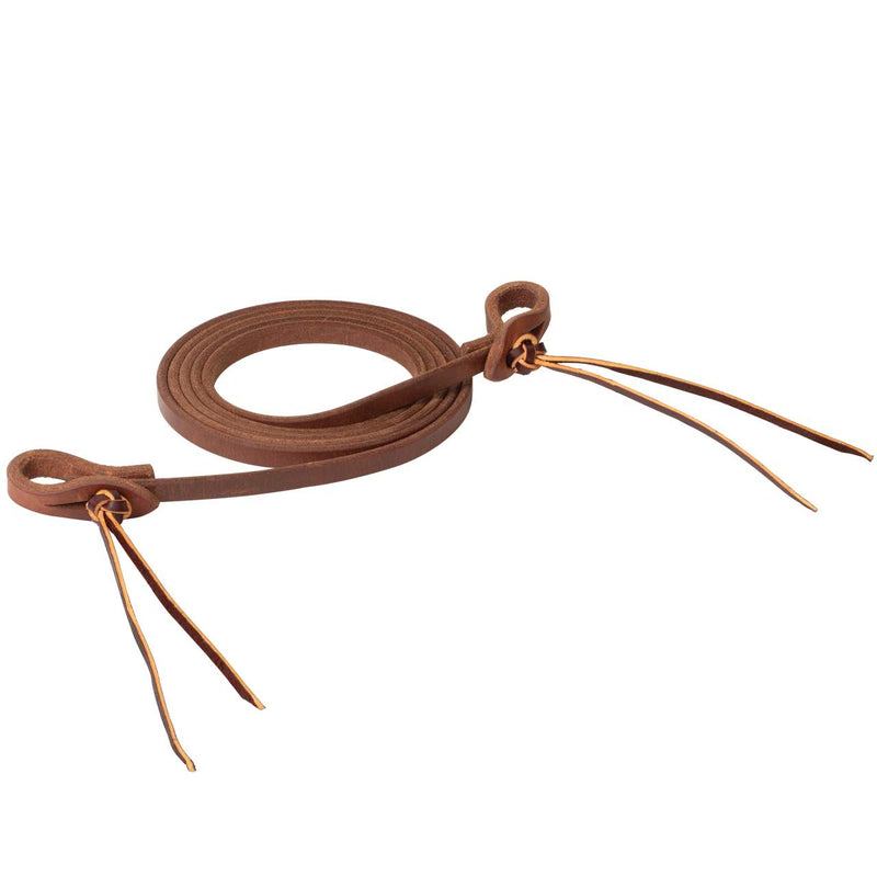 Protack Oiled Heavy Harness Leather Pineapple Knot 8ft Roper Reins