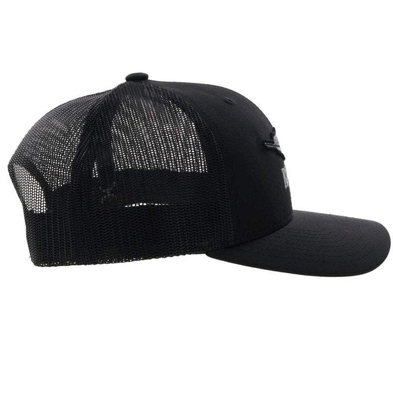 Hooey Resistol Black Feather Logo Cap