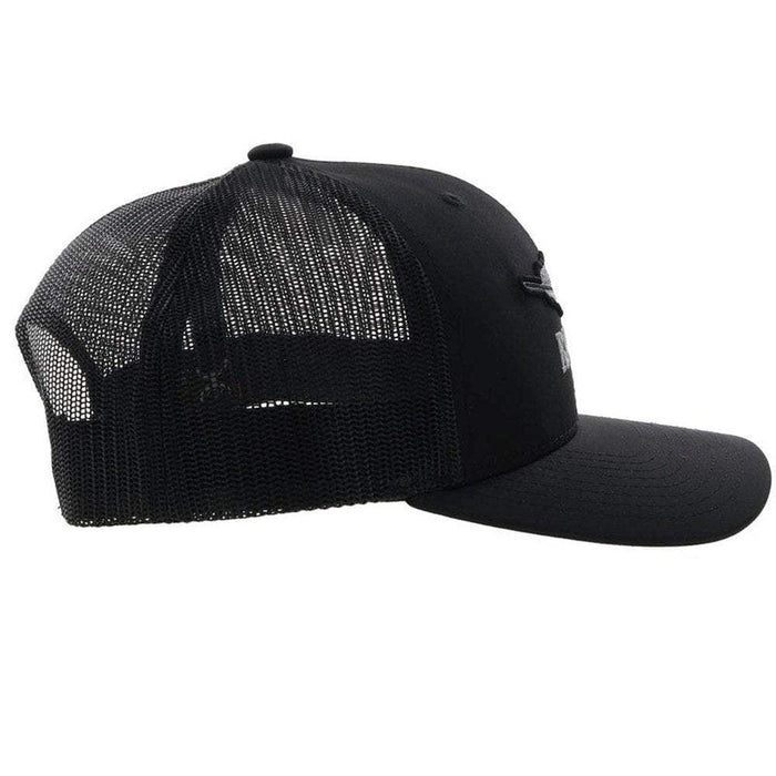 Hooey Resistol Black Feather Logo Cap