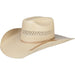 Las Vegas Pre-Creased Straw Cowboy Hat