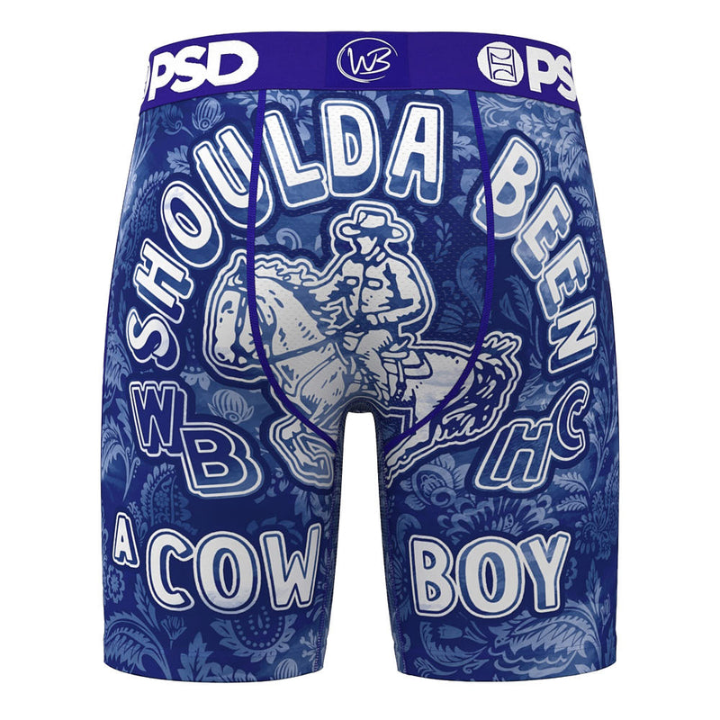 Psd Underwear Men's WB Shoulda Been A Cowboy Boxer Briefs