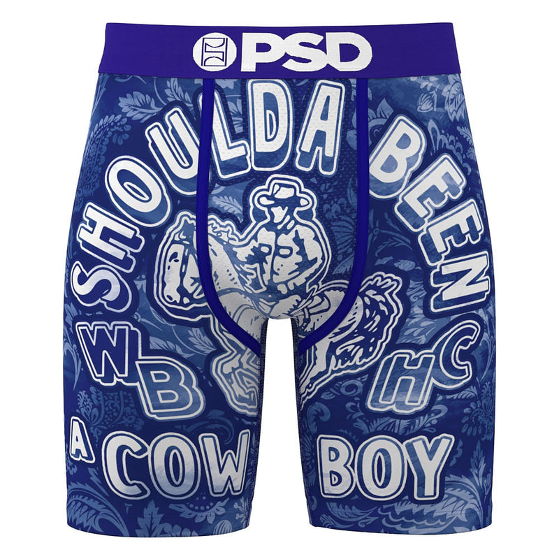 Psd Underwear Men's WB Shoulda Been A Cowboy Boxer Briefs