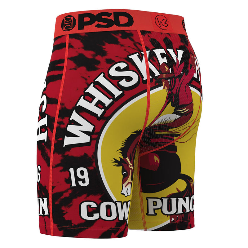 Psd Underwear Men's WB Cow Punchin Boxer Briefs