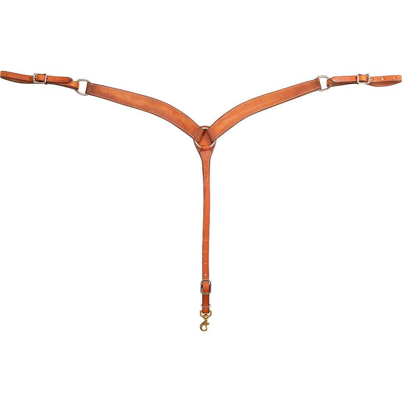 1 3/4" Chestnut Roughout Breast Collar