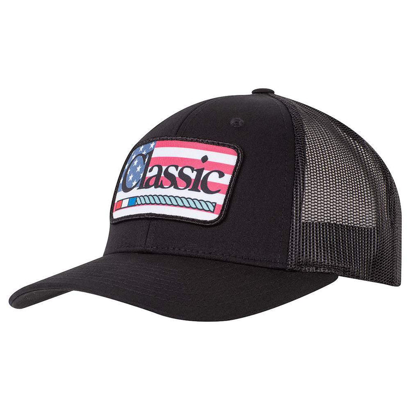 Classic Black Flag Patch Cap