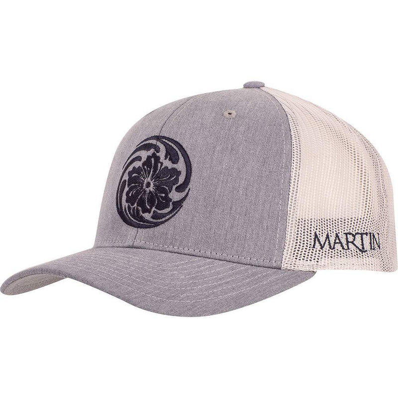 Martin Saddlery Embroidered Flower Cap