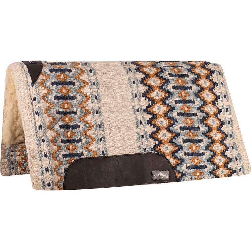 28x28 3/4 Gray Kush Fleece Saddle Pad (#82652)