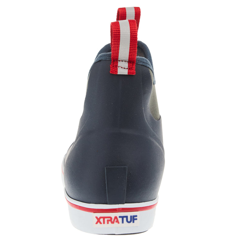 Xtratuf Men`s Navy and Red 6In Deck Boot