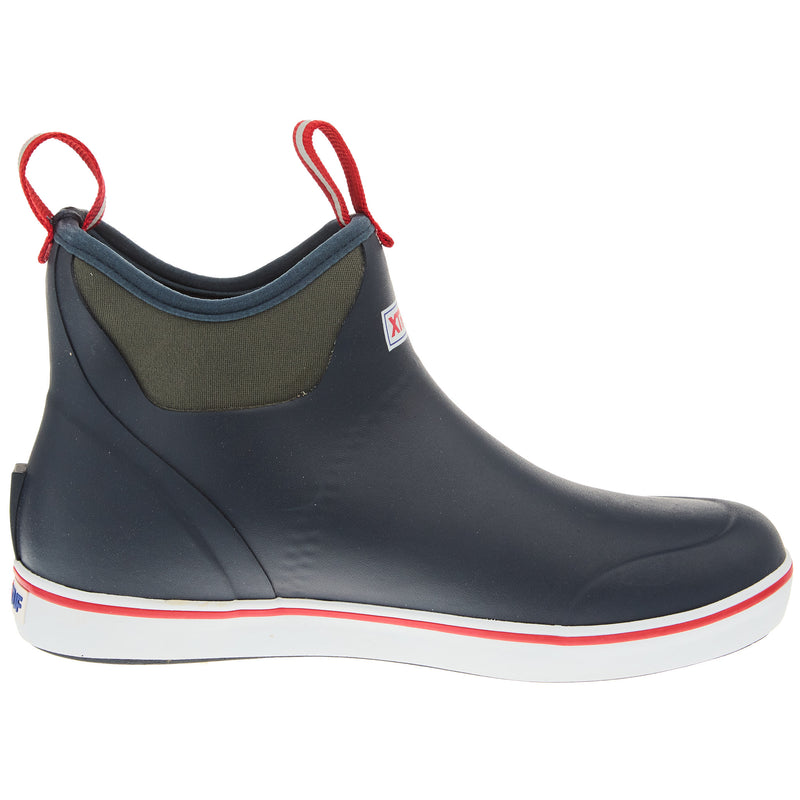 Xtratuf Men`s Navy and Red 6In Deck Boot