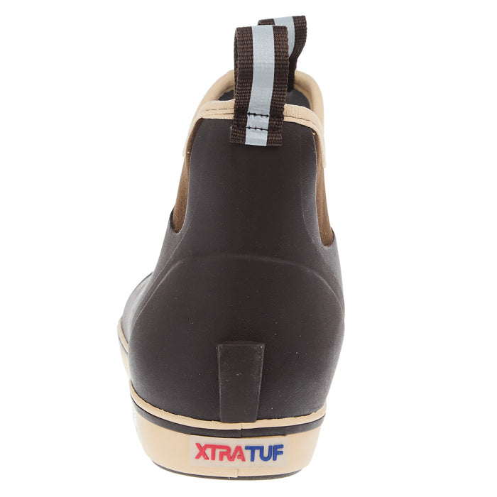 Xtratuf Men`s Chocolate and Tan 6In Deck Boot