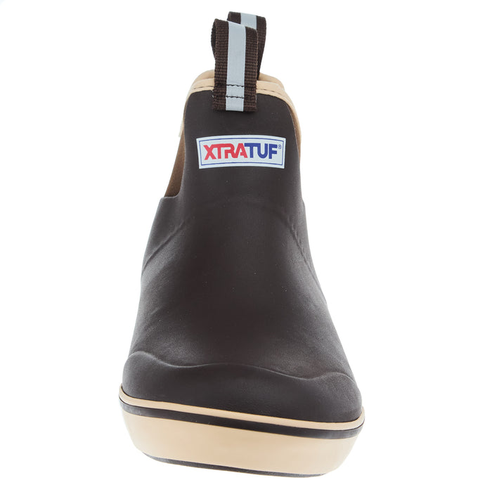 Xtratuf Men`s Chocolate and Tan 6In Deck Boot