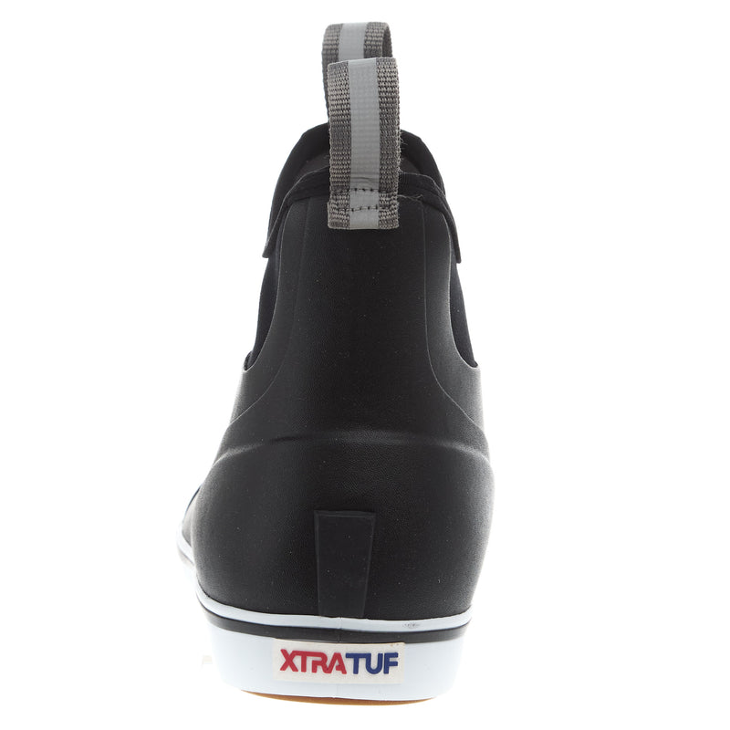 Xtratuf Men`s Black 6in Ankle Deck Boot