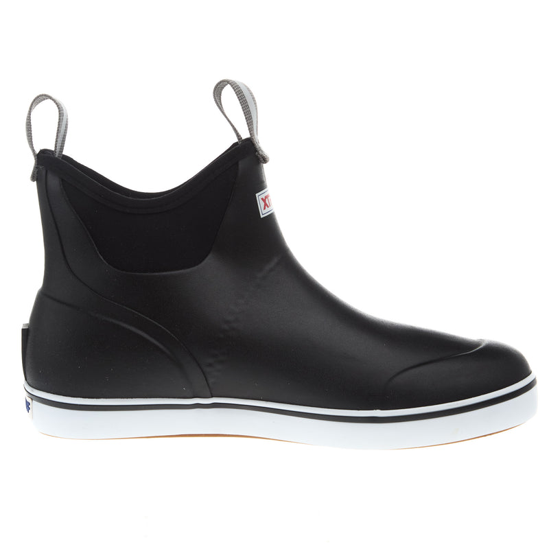 Xtratuf Men`s Black 6in Ankle Deck Boot