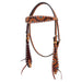 Turquoise Sunflower Browband Headstall