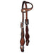 Jasmine Single Ear Headstall w/Sunflower Conchos