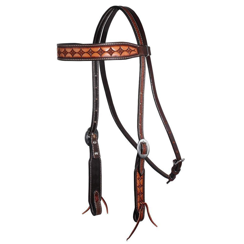 Professional's Diamond Browband Headstall