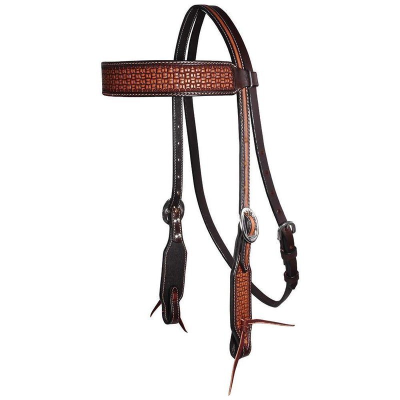 Professionals Choice Professional's Block Basket Browband Headstall