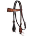 Professional's Prairie Flower Browband Headstall