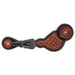 Professional's Diamond Box Men's Spur Straps with Rasp Buckles