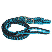 Braided Barrel Reins 5/8in x 7ft 3in