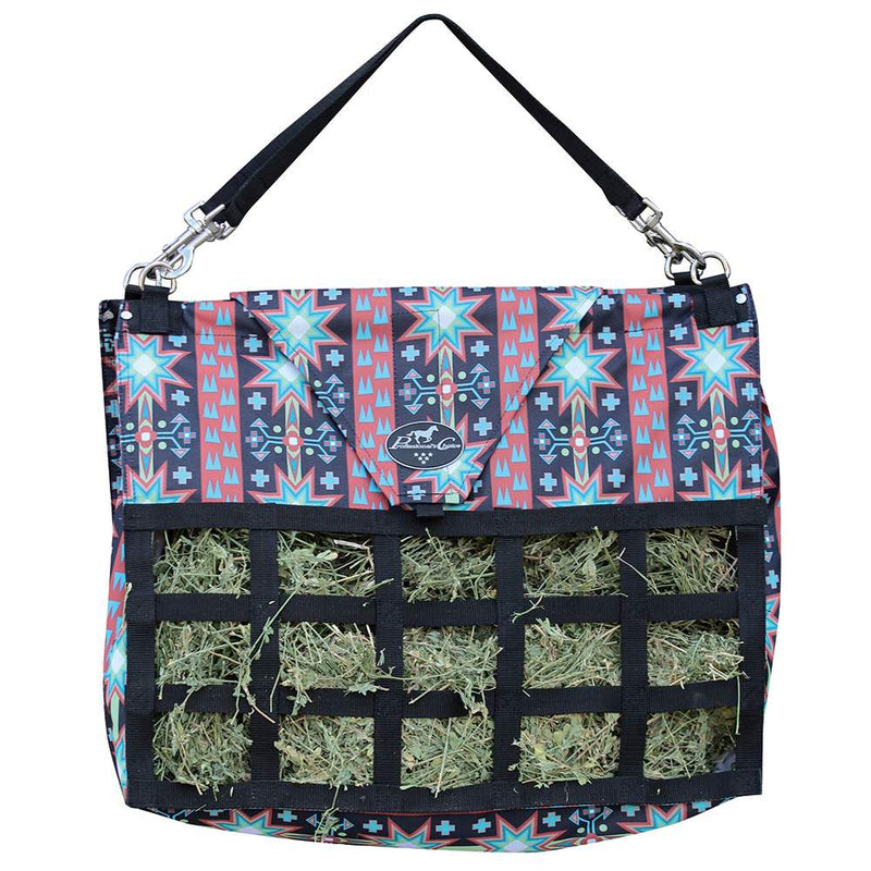 Patterned Medium Feed Hay Bag