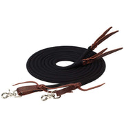 EcoLuxe Bamboo Round Split Reins 8ft