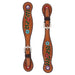 Floral Vine Ladies Spur Straps