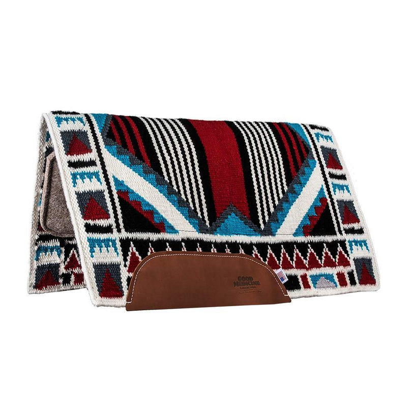 Mustang Good Medicine Highly Decorated Wool Felt Bottom Saddle Pad