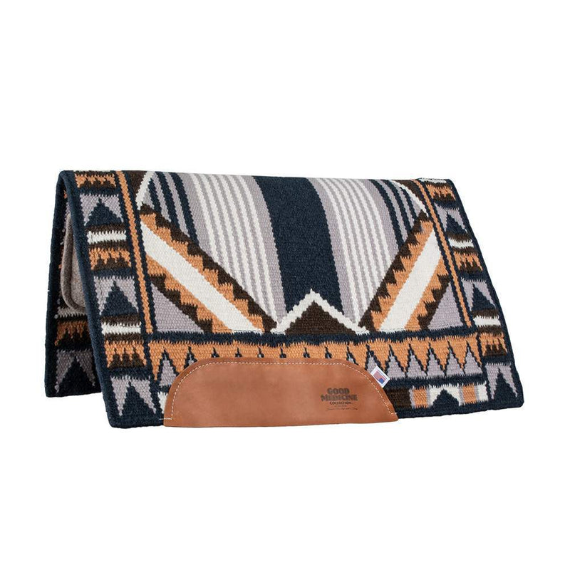 Mustang Good Medicine Highly Decorated Wool Felt Bottom Saddle Pad