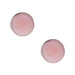NRS Round Pink Conch Stud Earring