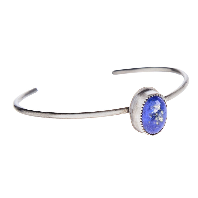 Horse Money Turquoise Lapis Stacker Cuff