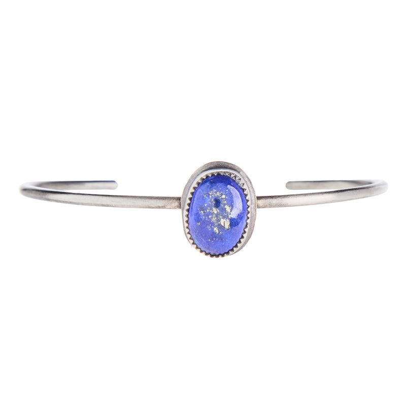 Horse Money Turquoise Lapis Stacker Cuff